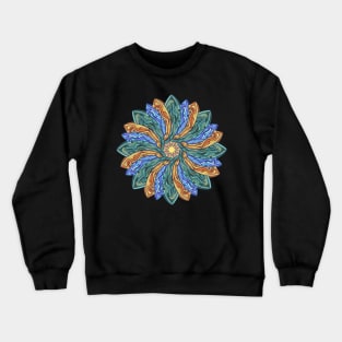 Taco Shell Mandala Crewneck Sweatshirt